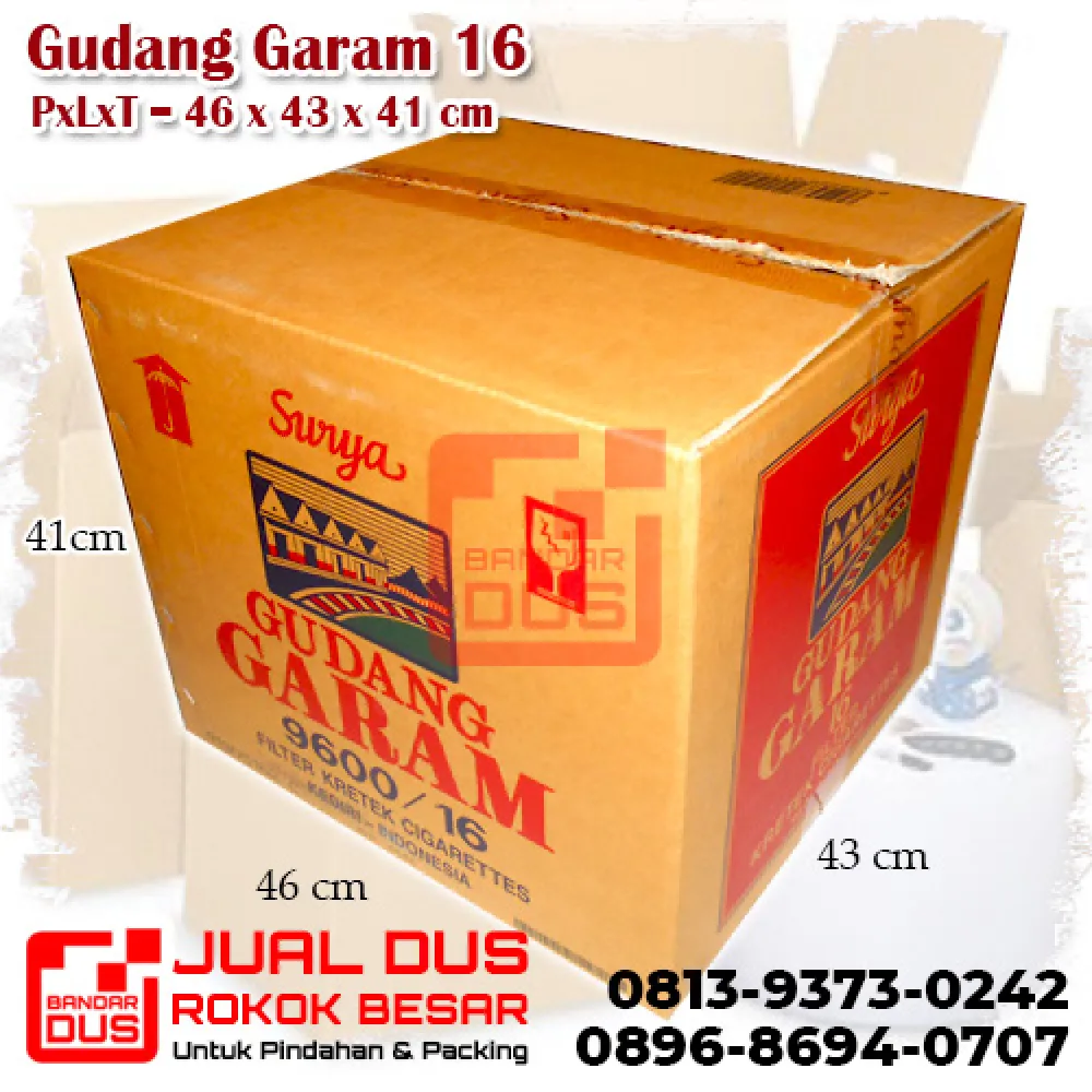 Dus Rokok Gudang Garam 16