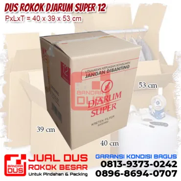Dus Rokok Djarum Super 12